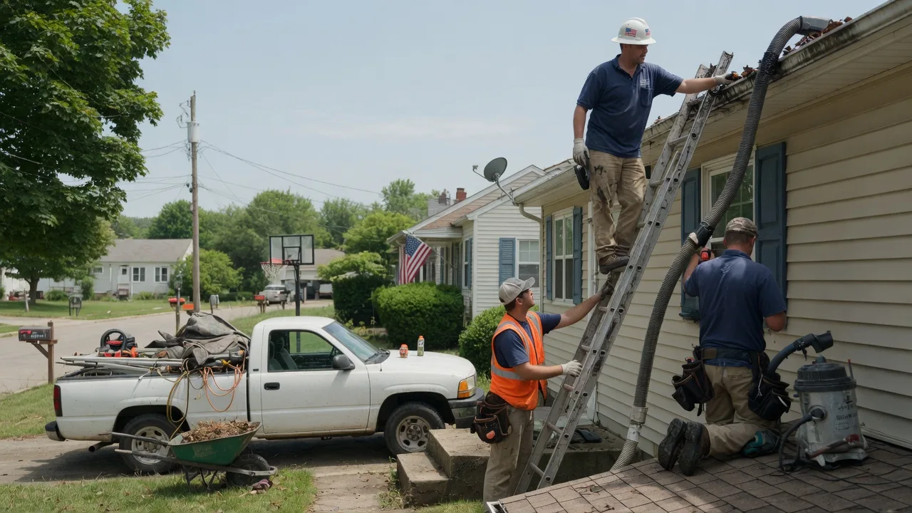 Gutter Installation in Ipava, IL near me